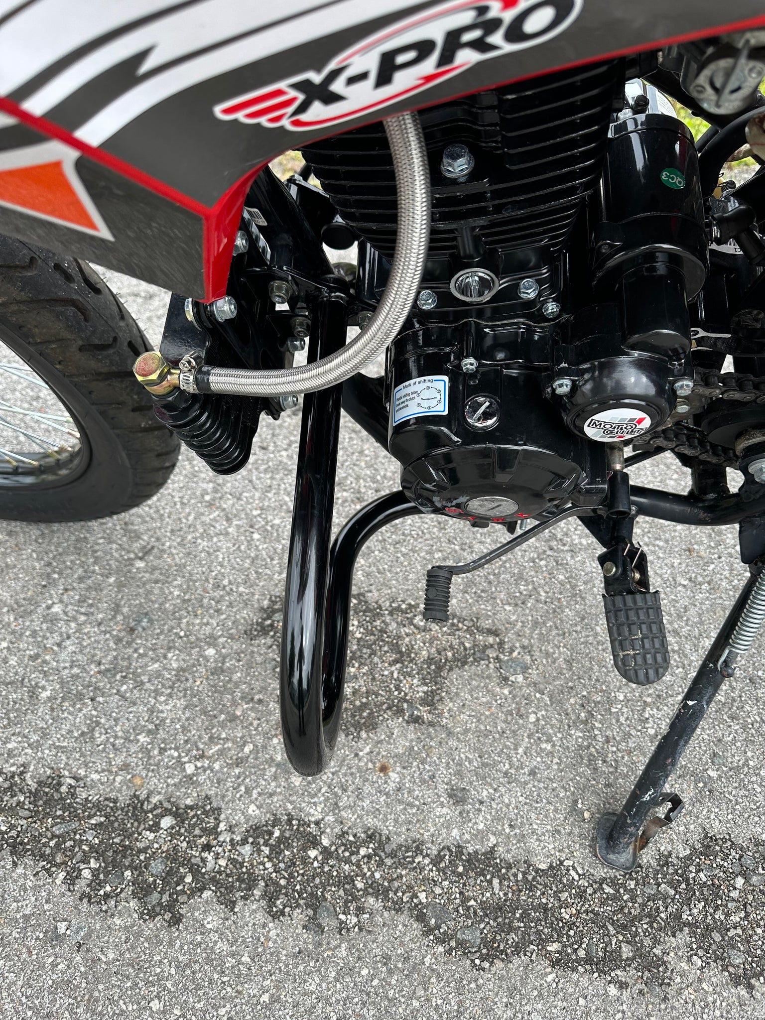 Hawk 250 highway bars – MotoCult